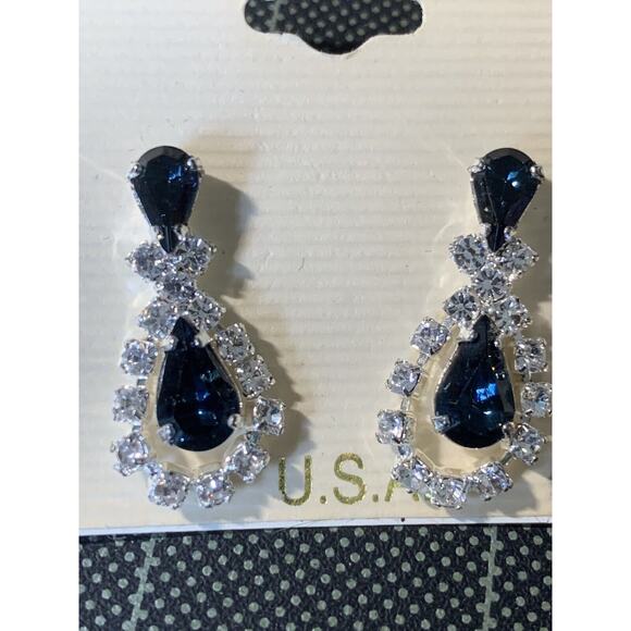 Pierced Earrings Mixed Styles Crystals Rhinestones Enameled Lot Of 6 New - Picture 6 of 14